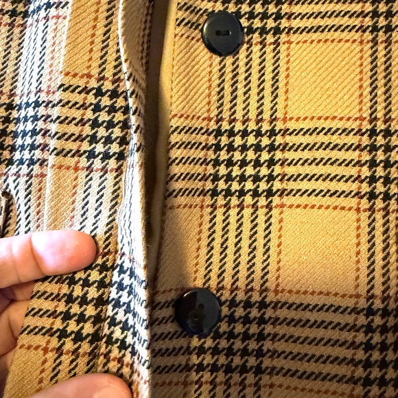 Vintage D’Allaird’s Pure Wool Prince of Wales plaid blazer made in Canada EUC - Picture 10 of 12